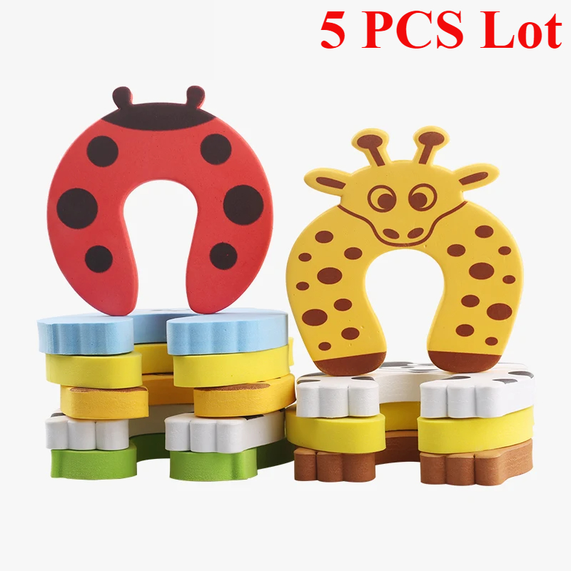 Furniture Hardware Tools - 5PCS Baby Security Protection Door Stopper