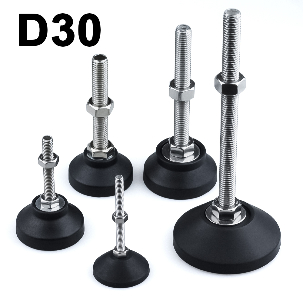 8Pcs Dia 30mm Universal Adjust - Furniture Hardware Legs ulasan dan harga