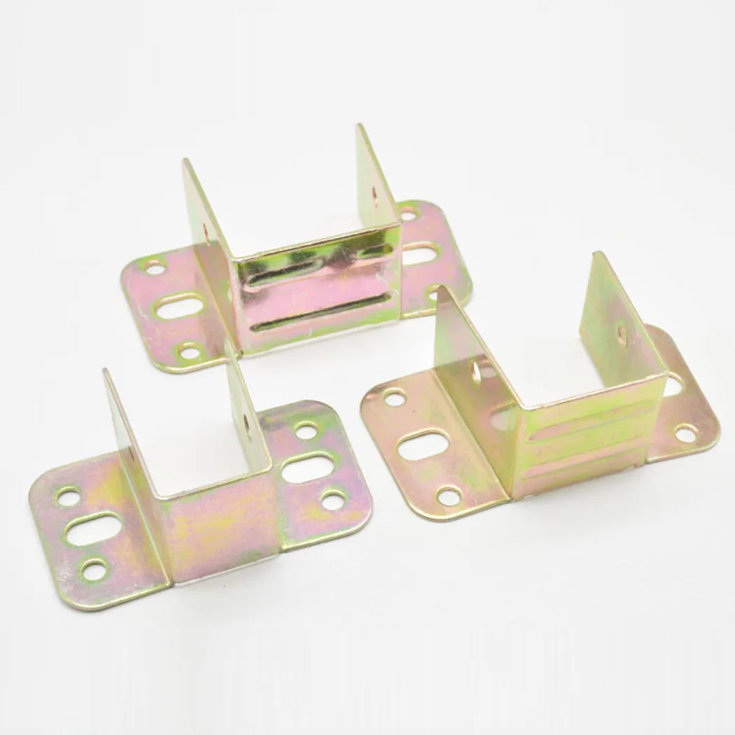 2pcs U Shaped Metal Bed Bracke - Furniture Hardware Tools ulasan dan harga