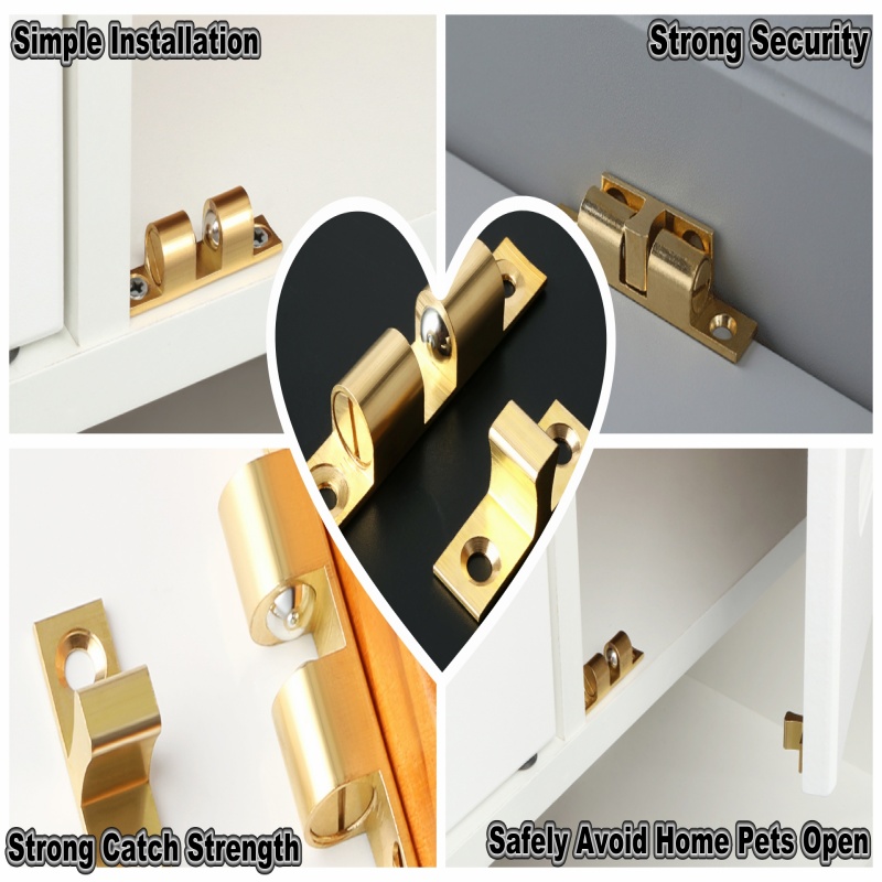 3/6pcs Cabinet Closet Door Bal - Furniture Hardware Tools ulasan dan harga
