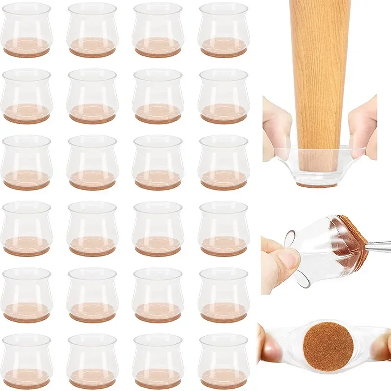 4/16pcs Chair Leg Caps Rubber  - Furniture Hardware Legs ulasan dan harga