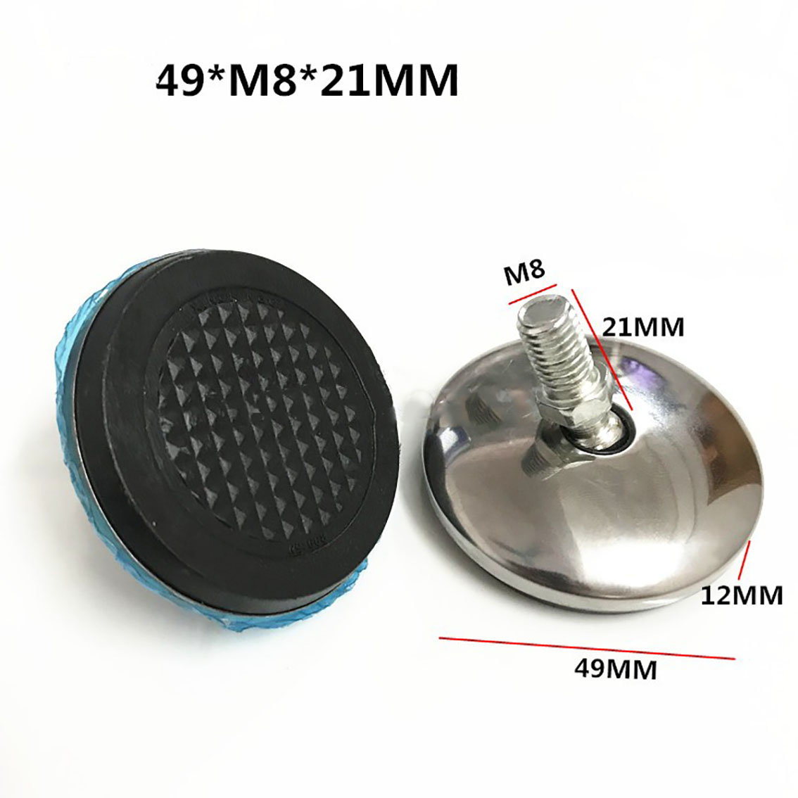 M6 M8 Adjustable Feet Pad Dia  - Furniture Hardware Legs ulasan dan harga
