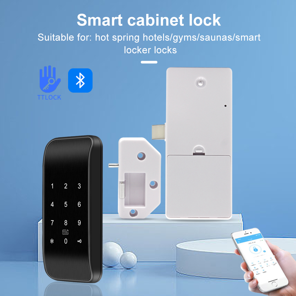 TTLOCK 13.56Mhz Fingerprint Dr - Furniture Hardware Tools ulasan dan harga