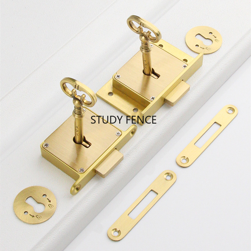 1PC Antique Metal Drawer Lock  - Furniture Hardware ulasan dan harga