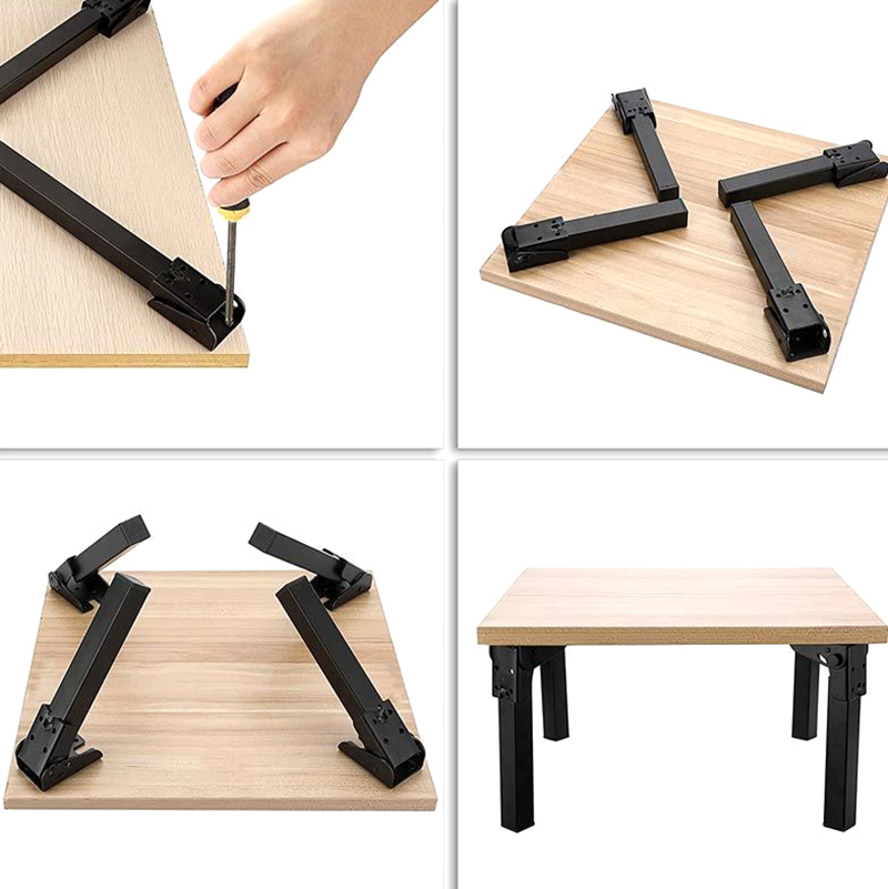 Table Folding Support Legs Met - Furniture Hardware Legs ulasan dan harga