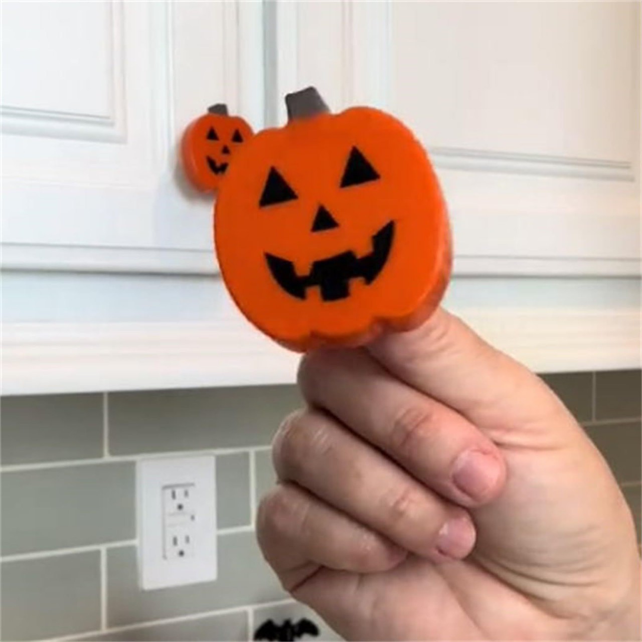 Halloween pumpkin knob cover,  - Furniture Hardware Tools ulasan dan harga