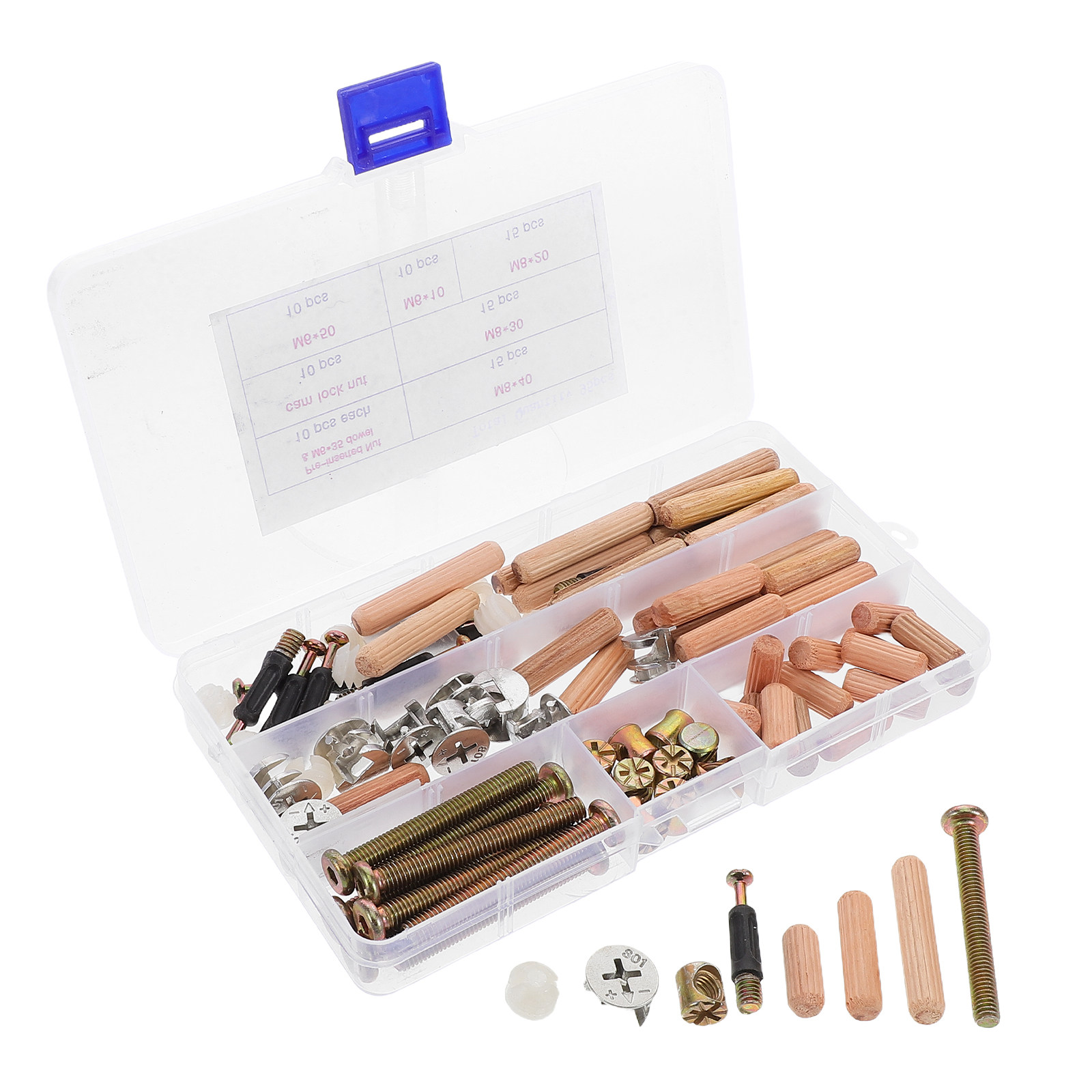 95Pcs Bunk Bed Hardware Kit Fu - Furniture Hardware ulasan dan harga