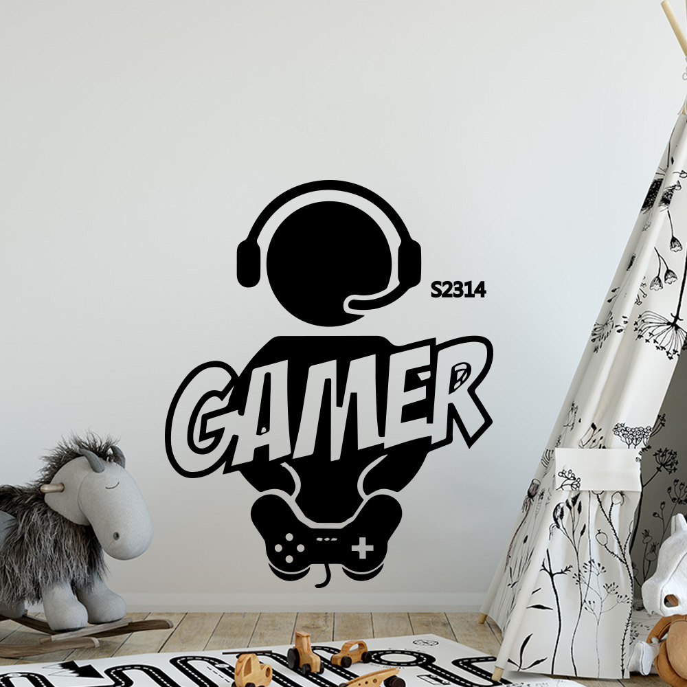 1pc Gamer Wall Art Decal For K - Furniture Hardware Design ulasan dan harga