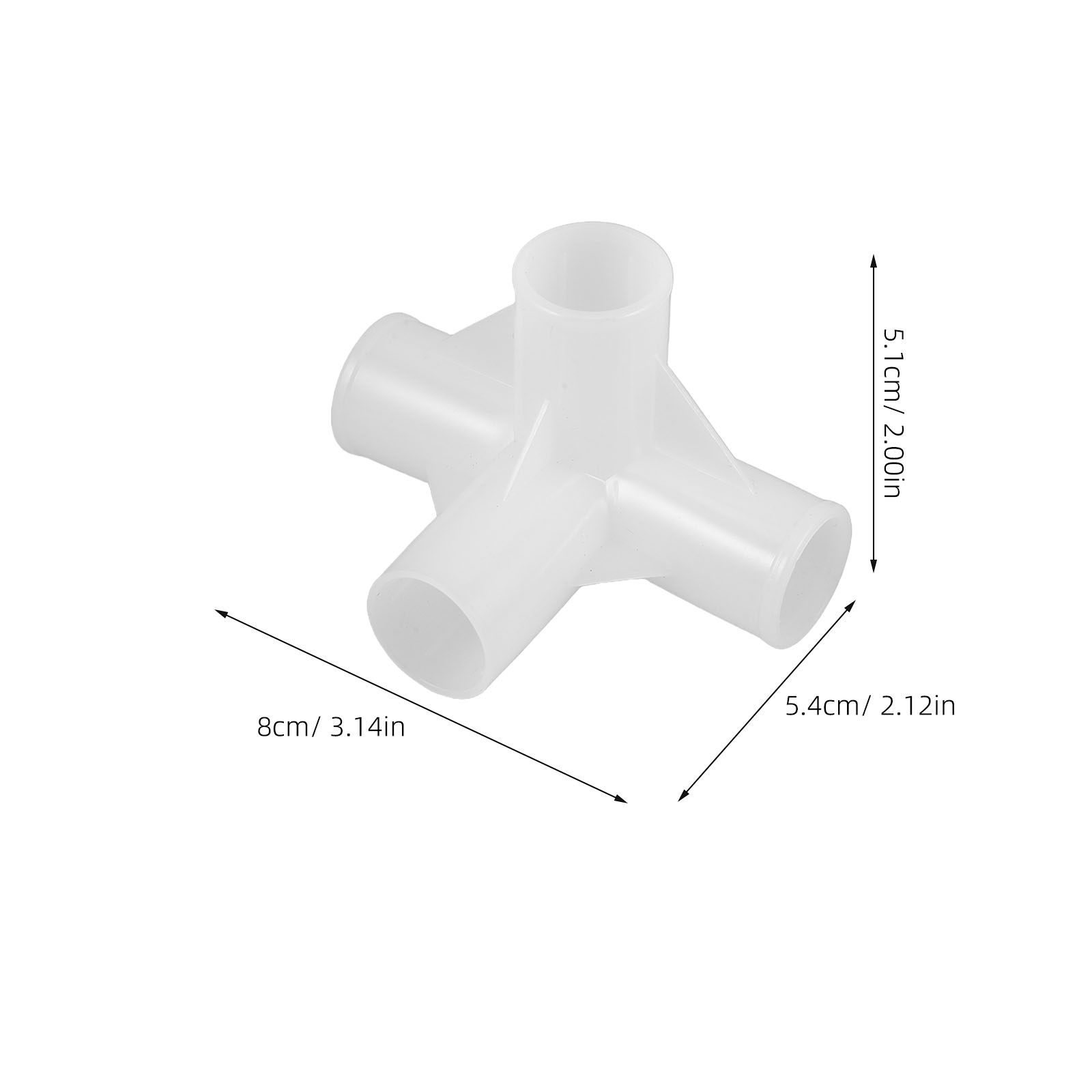 10Pcs Closet Rod Coupling Conn - Furniture Joining Hardware ulasan dan harga